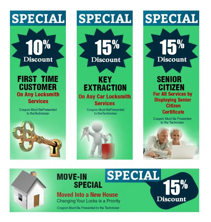 Strongsville Locksmith Service, Strongsville, OH 440-653-8256 - coupon9-set-four